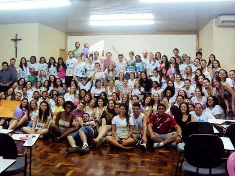 Porto Alegre, Brazil, March 2014. Students meet to discuss SUS, the Brazilian public national universal health service, and to become more aware of its failings and its value for all the people.