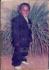 Yaw Werner as young boy.