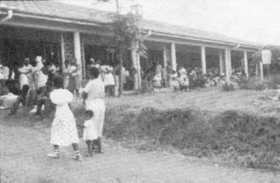 Day hospital in Durban Black township.