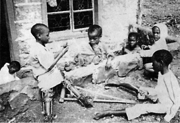 Children at the Maji Mazuri Centre.