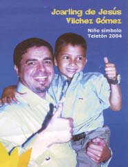 Teletón poster child, 2005