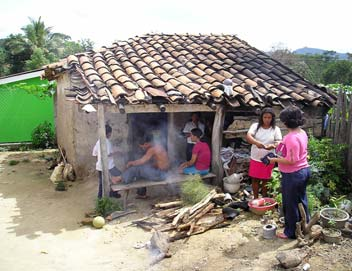 The owner of this homestead told me that during the war a group of Contras raped a neighbor girl and threw her body into a well. Such abuses were common and there was little local villagers could do about it.