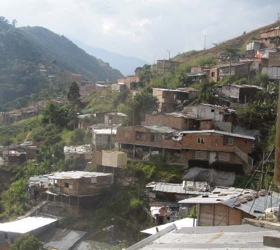 Shacks climb the steep hillsides of Medellín, one above the next—many housing for people displaced by violence in Colombia’s rural areas. For disabled people living in these shacks, they are like prisons.