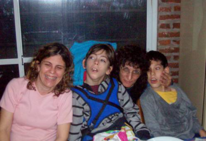 Matias first learned about facilitated communication (FC) by wathing his friend Renzo and his mother.