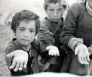 Children begging 