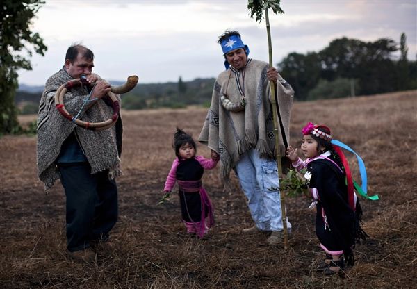 In recent years the Mapuches have been rediscovering their traditions and reasserting their rights.