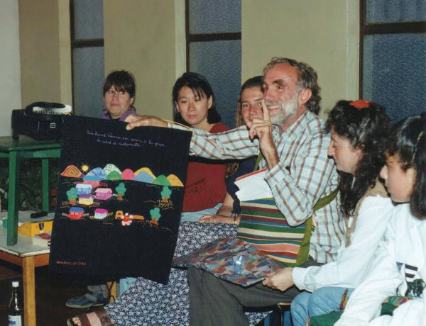David Werner meeting with EPES in Chile in 1995.